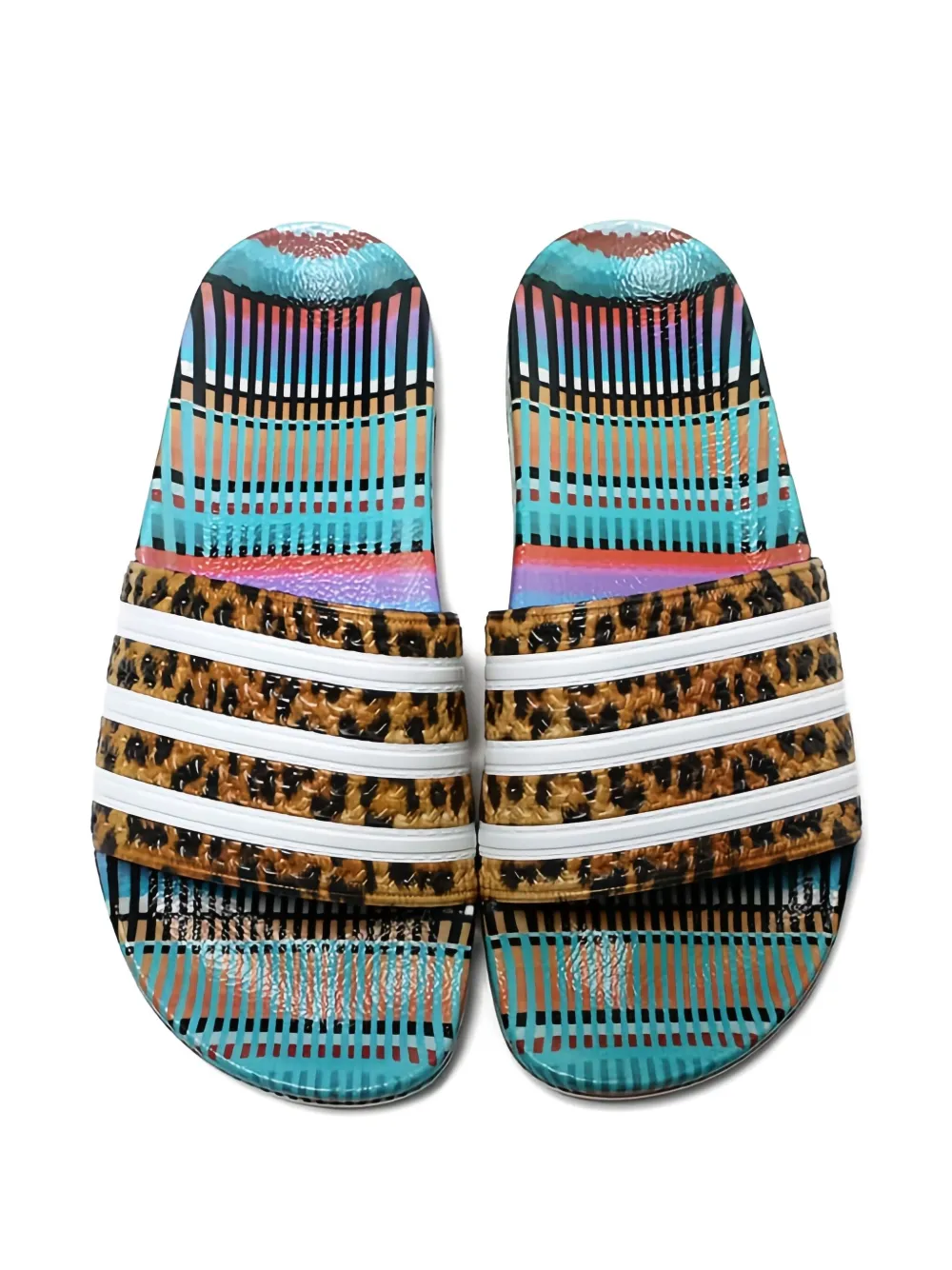 adidas Adilette W sandalen Blauw