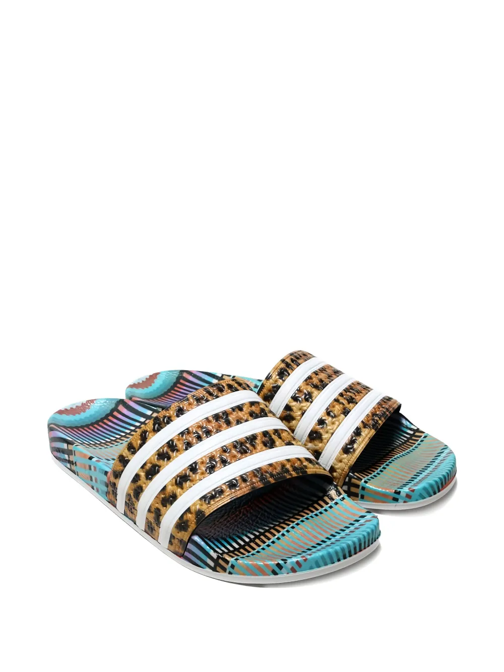 adidas Adilette W sandalen Blauw