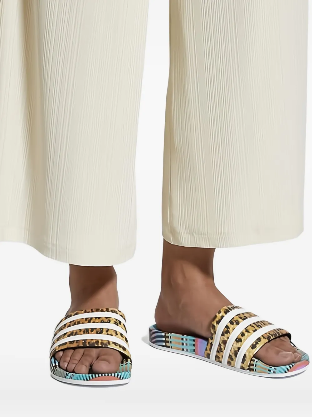 adidas Adilette W sandalen Blauw