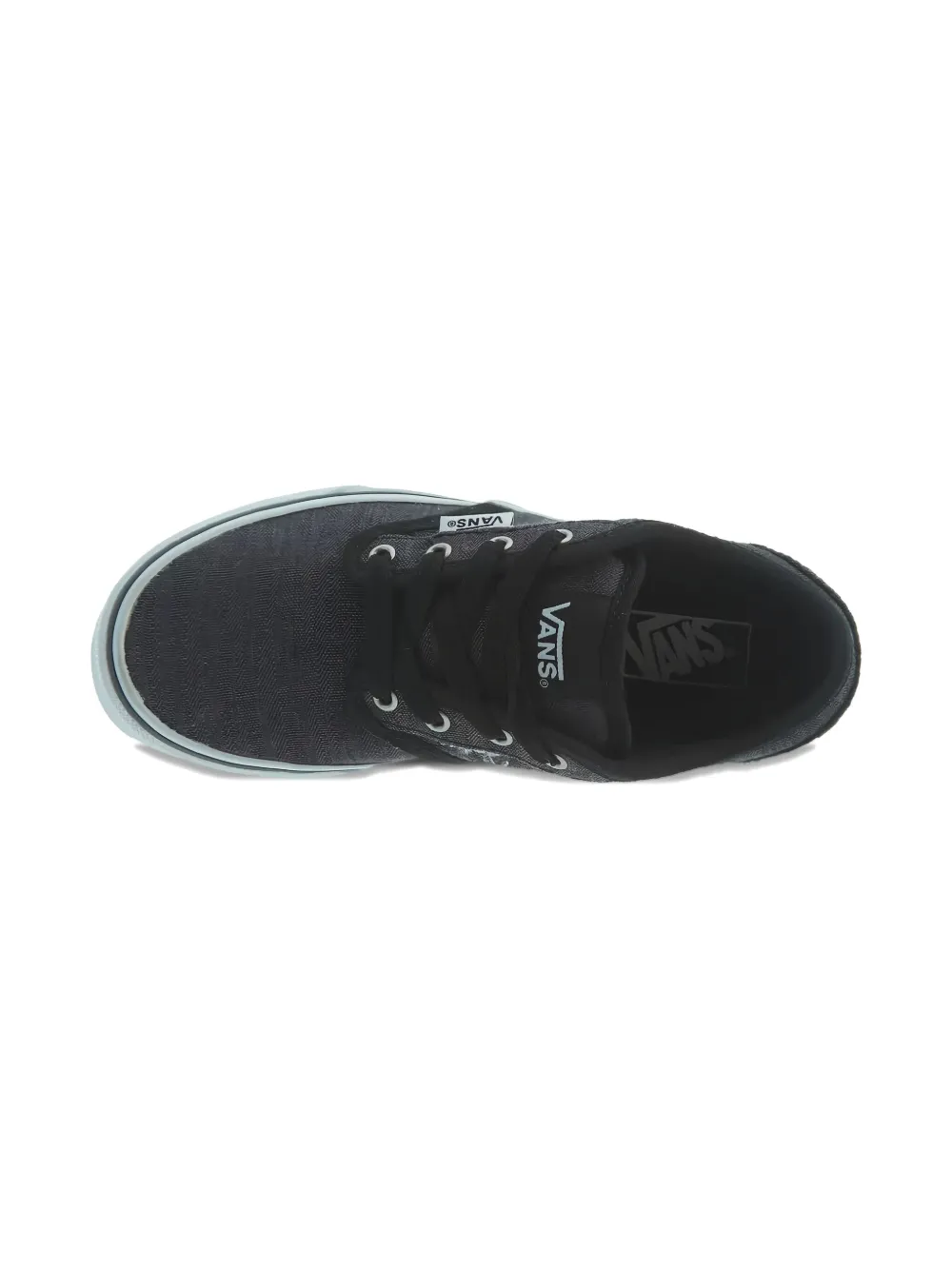 Vans Kids Atwood lace-up sneakers Black