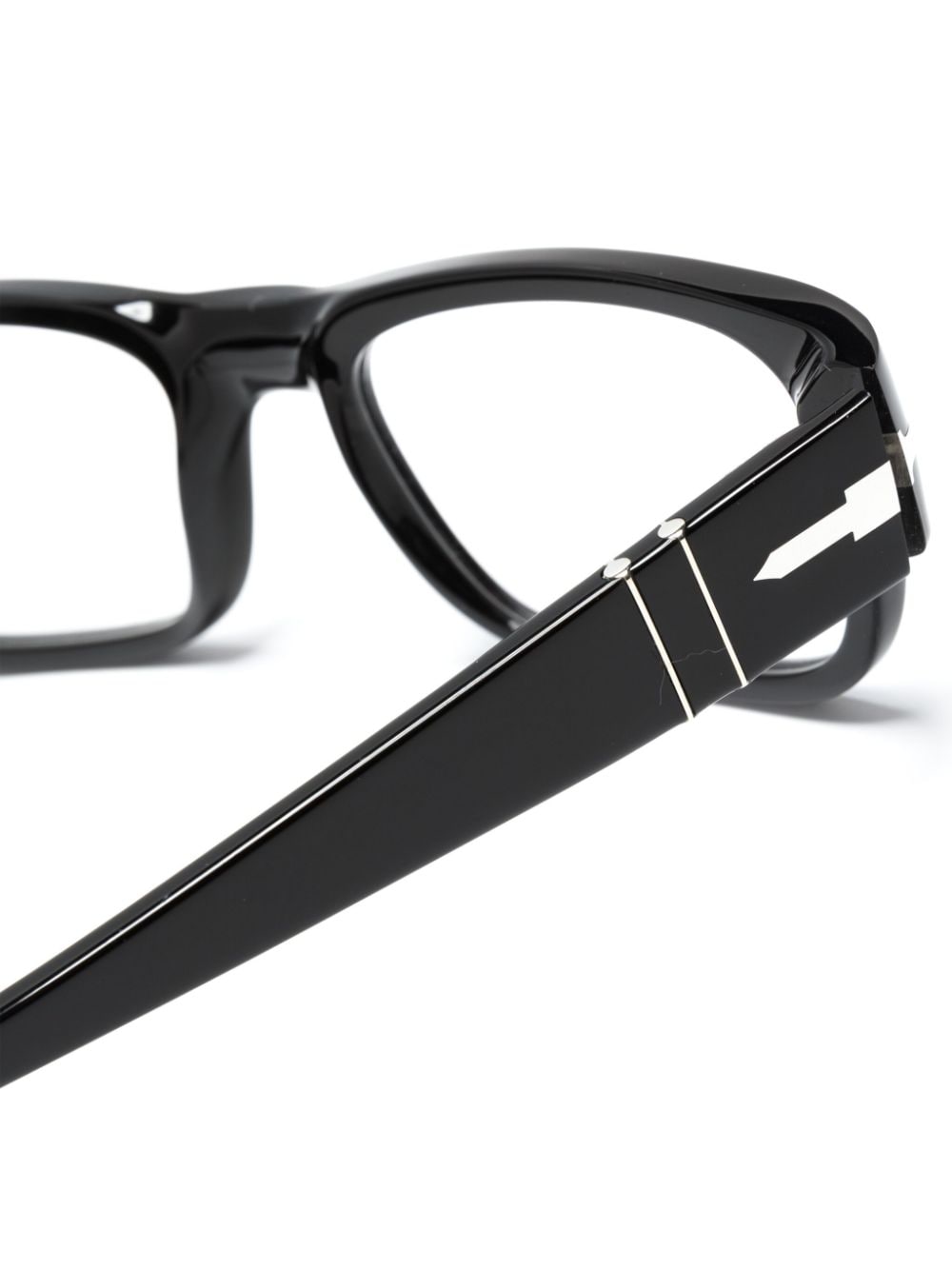 Shop Persol Po3324v Rectangle-frame Glasses In Black