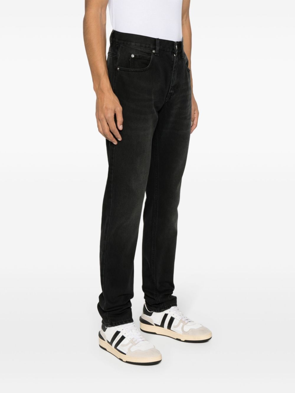 MARANT Jack ribfluwelen jeans Zwart