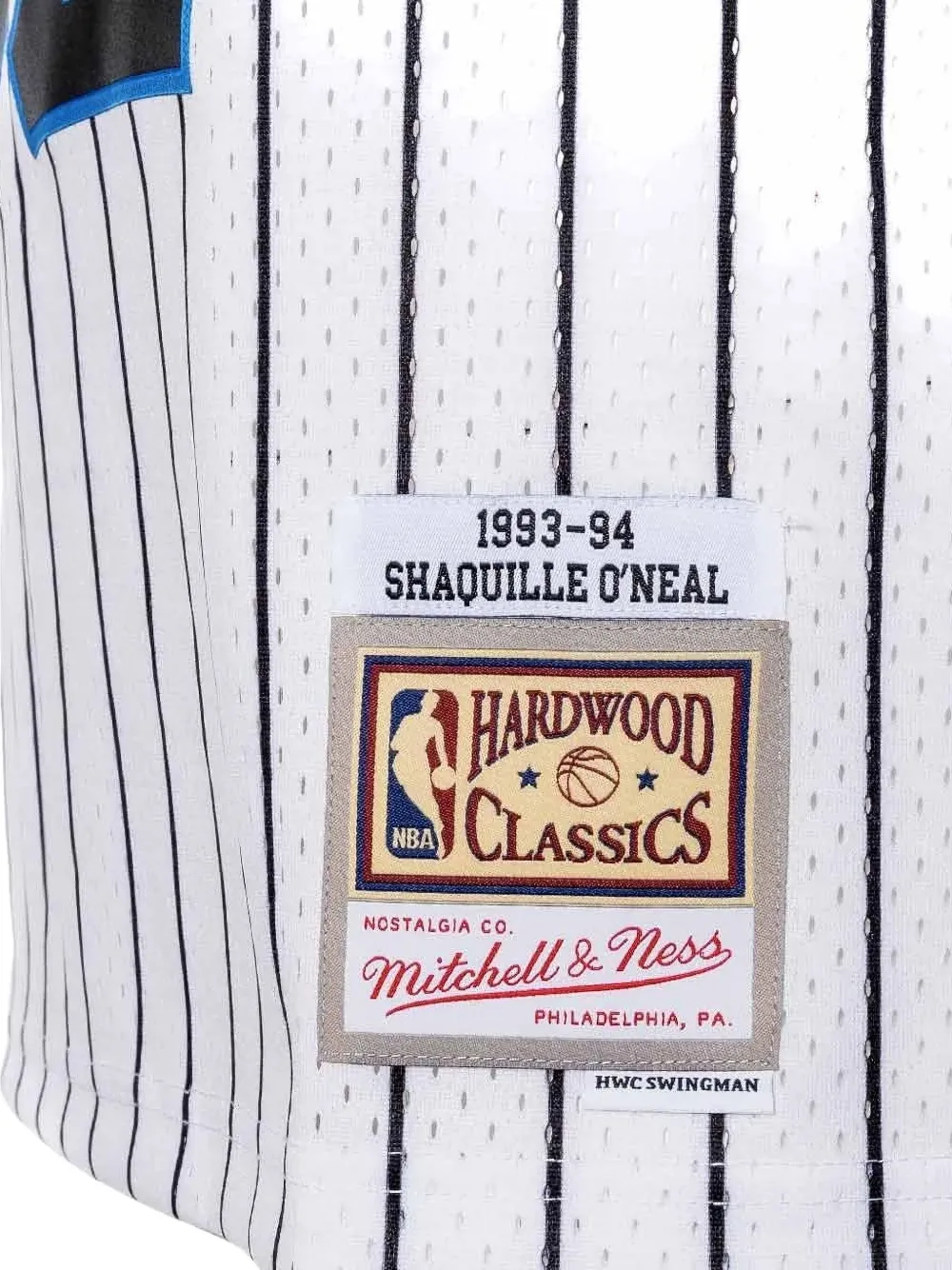 Mitchell & Ness Pinstripe Magic Jersey In Multi