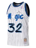 Mitchell & Ness pinstripe Magic jersey - White