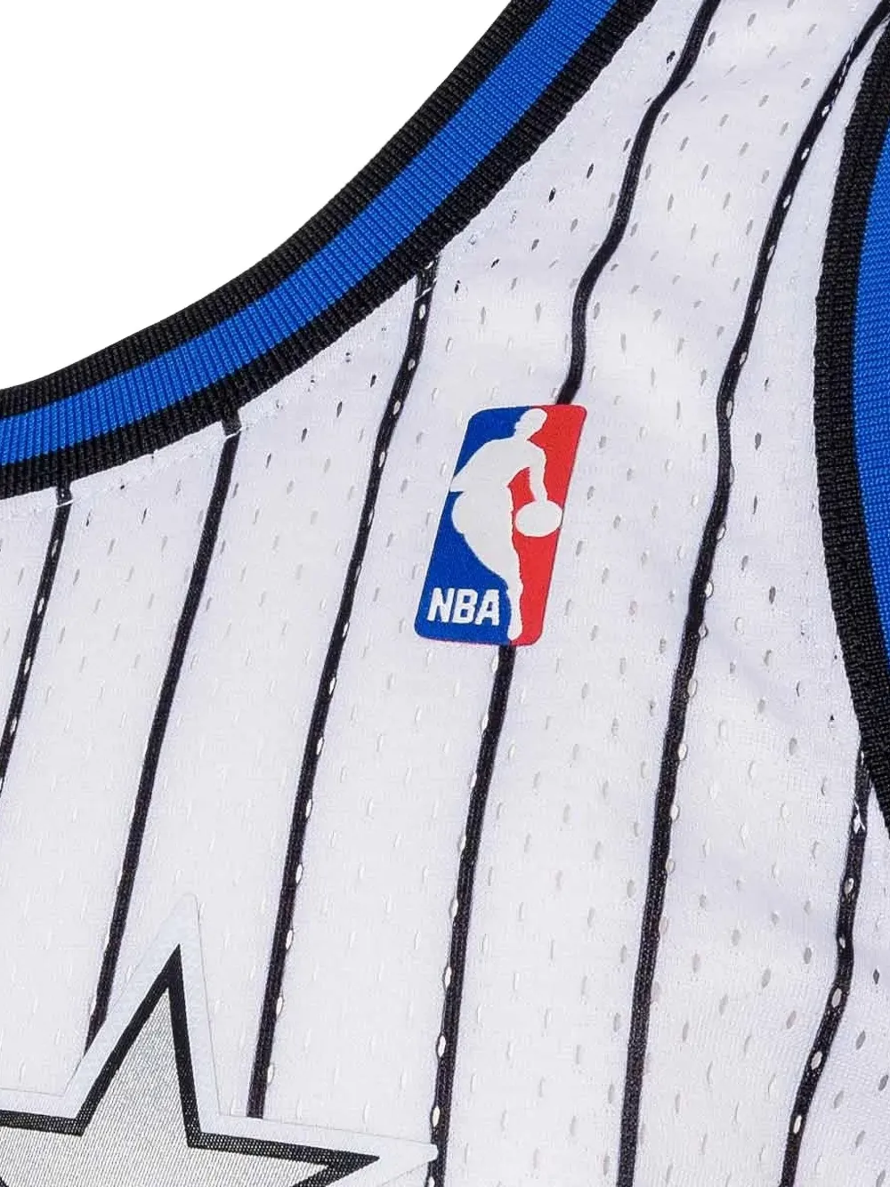 Mitchell & Ness Pinstripe Magic Jersey In Multi