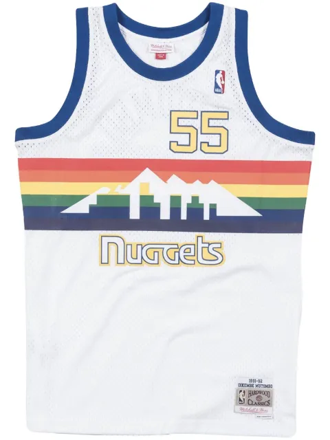 Mitchell & Ness "Denver Nuggets 1991-92 Dikembe Mutombo" swingman jersey