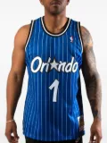Mitchell & Ness pinstripe jersey - Blue