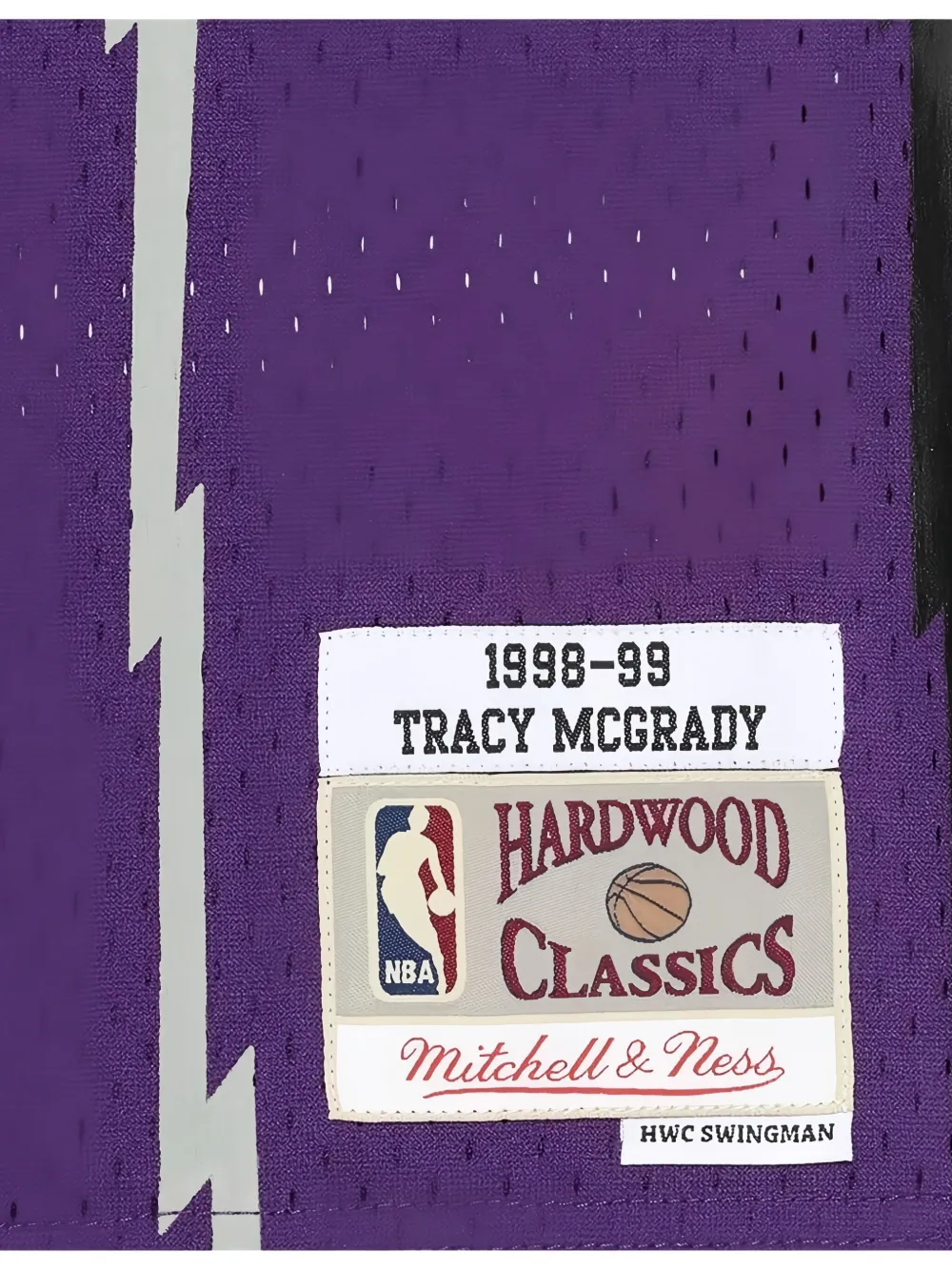 Mitchell & Ness McGrady lightning-bolt jersey Paars