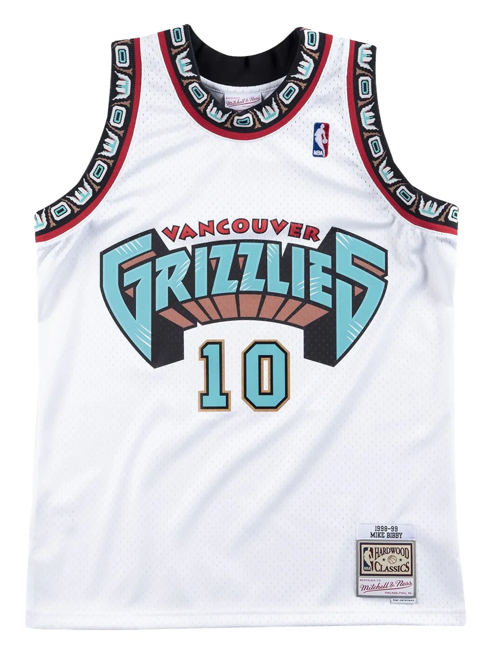 Mitchell & Ness NBA Swingman Home 98 jersey | White | Image 1