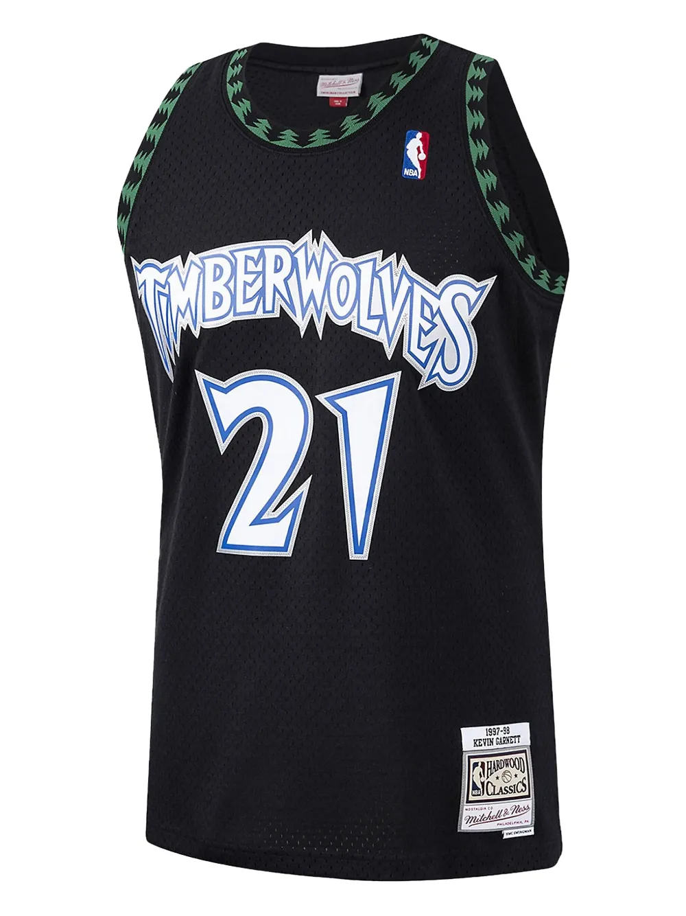 Mitchell & Ness x NBA Swingman "Minnesota Timberwolves Alternate Kevin Garnett" tank top Zwart