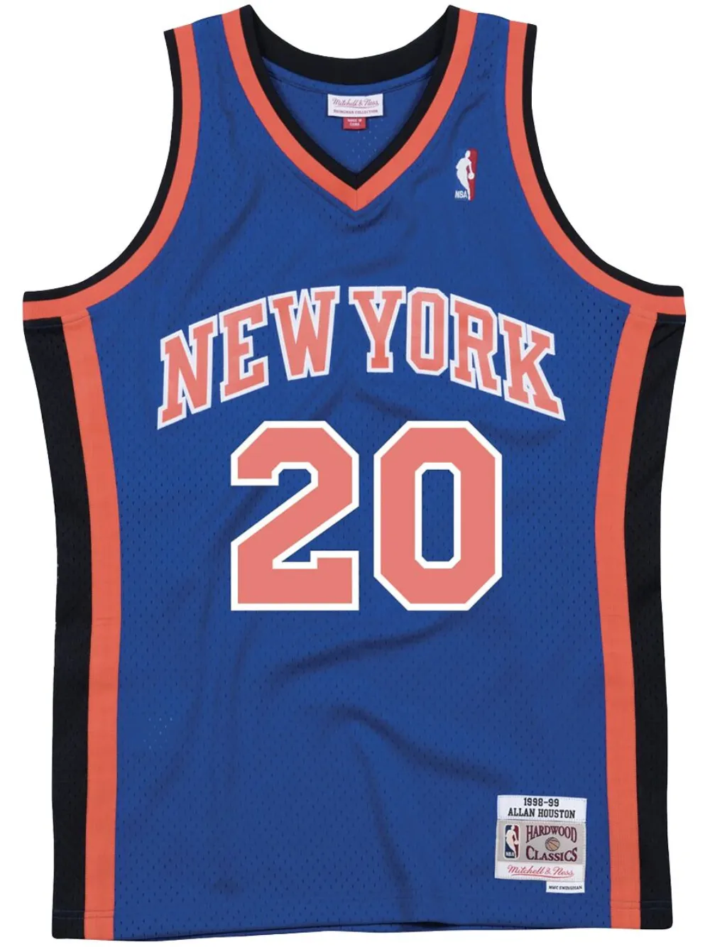 Mitchell & Ness "New York Knicks 1998-99 Allan Houston" swingman jersey | Blue | Image 1
