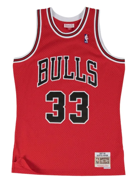 Mitchell & Ness camiseta Swingman Road Jersey Bulls en colaboración con NBA 