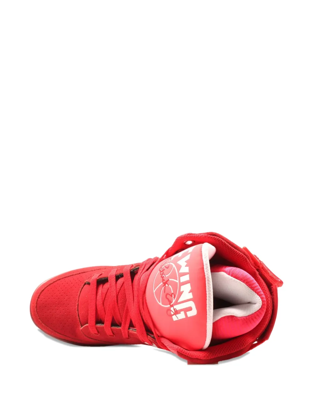 Ewing 33 Hi Strap Sneakers In Red