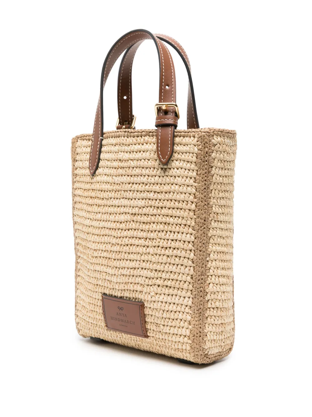 Anya Hindmarch Hugo Boss Polo Shirt Grey With Contrasting Logo In Brown