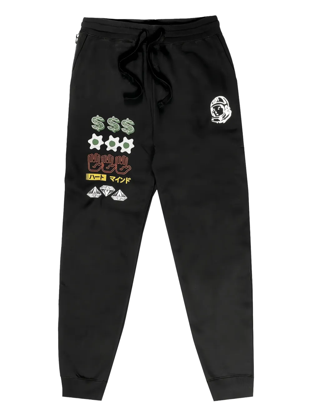 Billionaire Boys Club graphic-print joggers - ブラック Billionaire Boys Club graphic-print joggers - ブラック