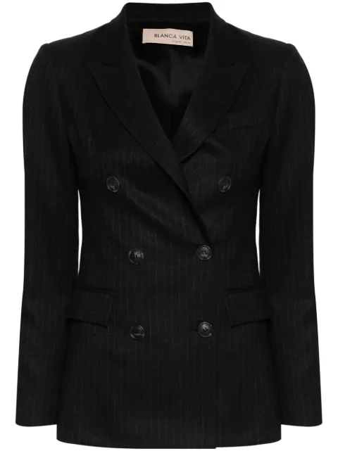 Blanca Vita Godezia pinstripe blazer