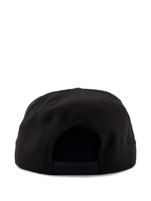 NEW ERA CAP logo-embroidery Baseball Cap | Black | FARFETCH GE