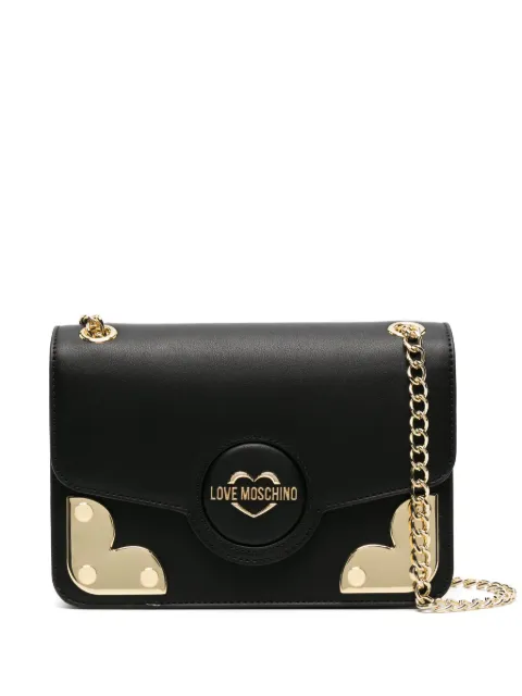 Love Moschino logo-lettering shoulder bag  WOMEN