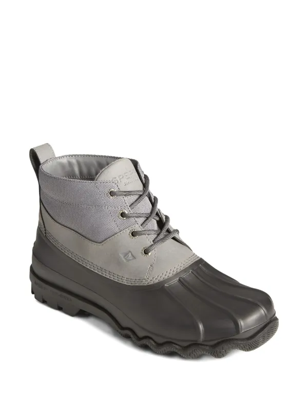 sperry saltwater grey duck boots