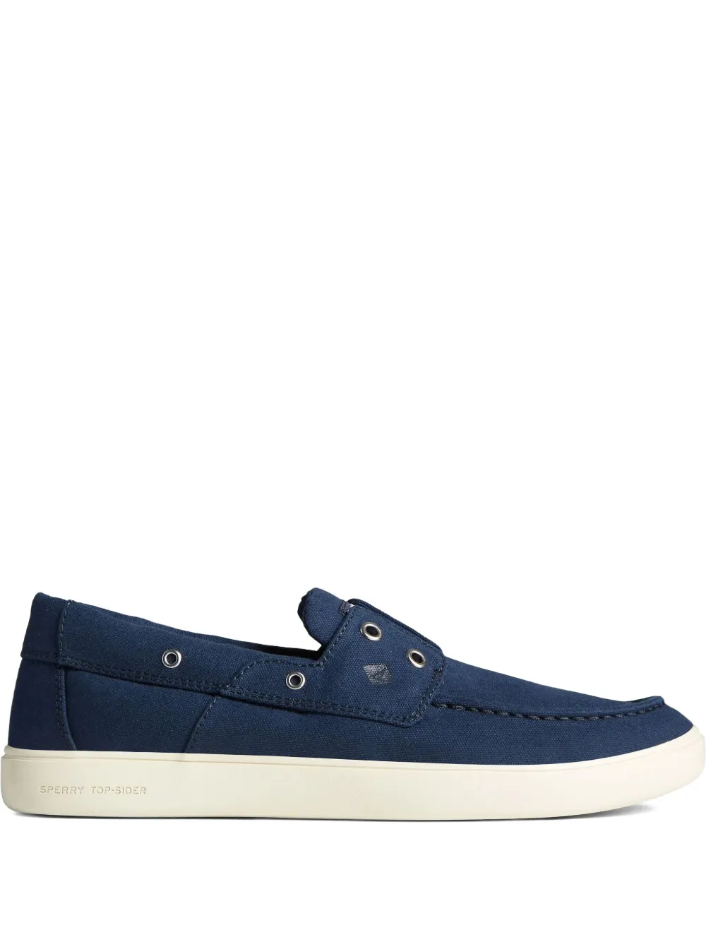 Sperry Outer Banks Two-eyelet Canvas Boat Shoes In Blue