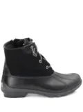 Sperry Top-Sider lace-up rain boots - Black