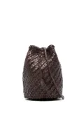 DRAGON DIFFUSION Pompom Double Jump bucket bag - Brown