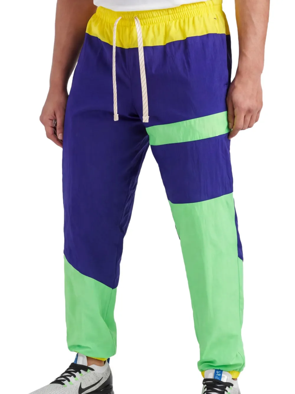 Nike Flight trainingsbroek met colourblocking Blauw