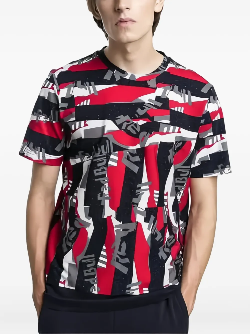 Puma X New York Red Bull Racing Printed "red" T-shirt In Blue