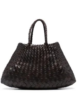 DRAGON DIFFUSION Small Santa Croce Tote Bag | Black | FARFETCH