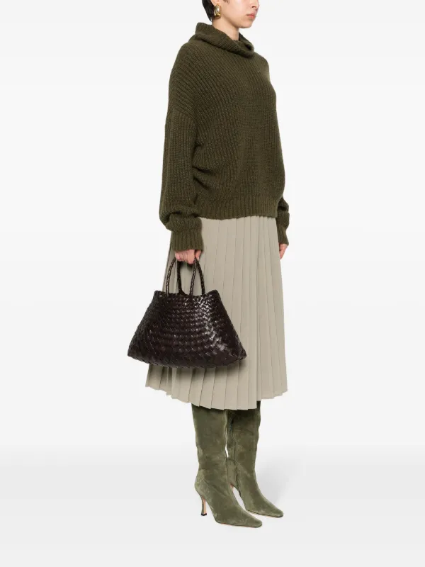 DRAGON DIFFUSION Small Santa Croce Tote Bag | Brown | FARFETCH