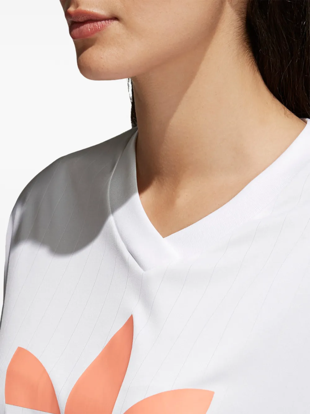  Adidas V-neck T-shirt - White 