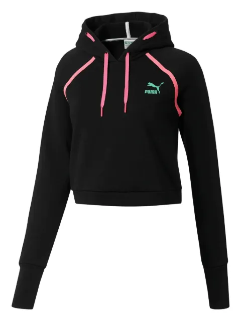 PUMA logo-print hoodie