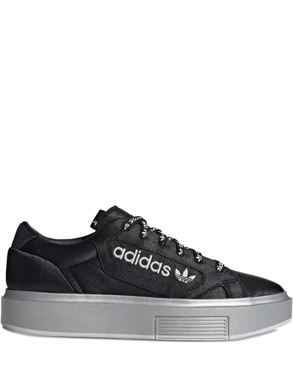 adidas gazelle silver green womens Adidas Women's Sleek Sneakers main image 0
