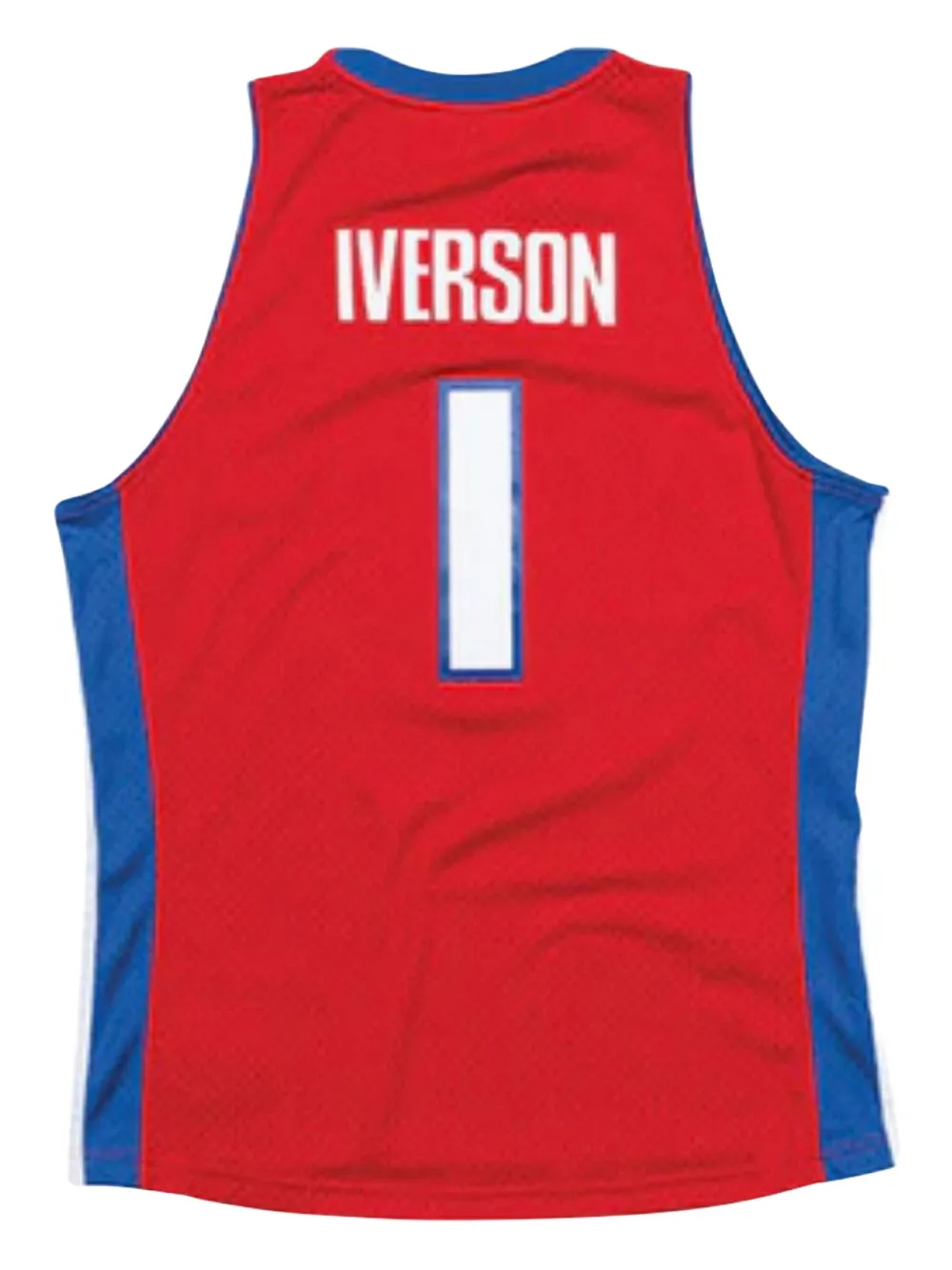 Mitchell & Ness Allen Iverson 2008 NBA Detroit Pistons swingman tank top - Rood
