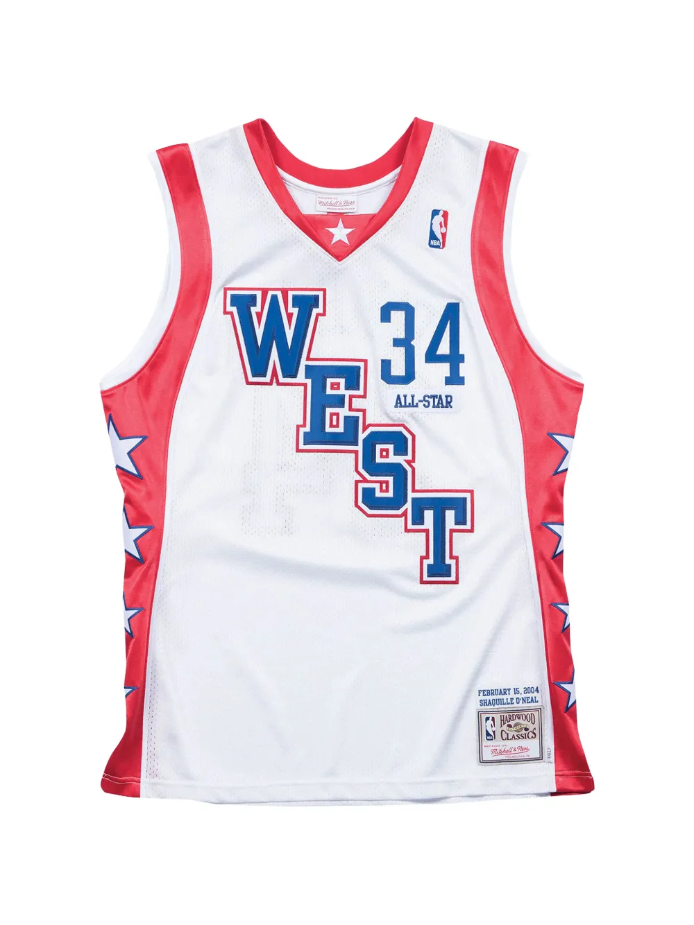 Mitchell & Ness NBA West All Star 2004 vest - Bianco