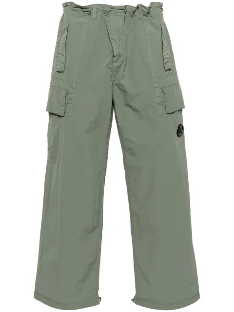 C.P. Company pantalones rectos con detalle Lens