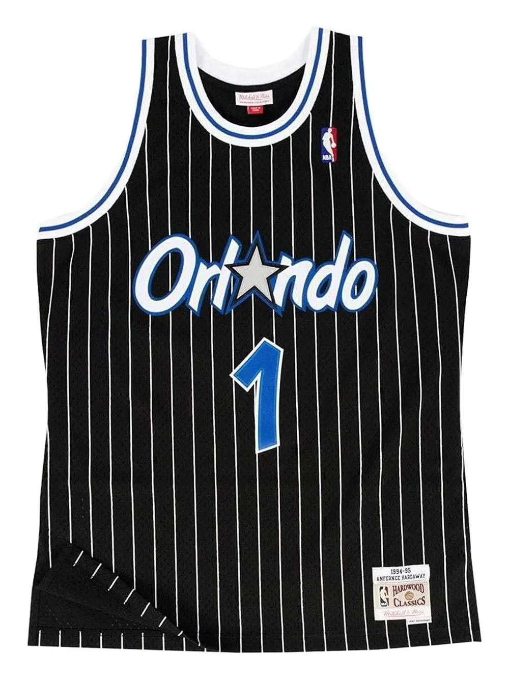 Mitchell & Ness Swingman Orlando Magic Alterna Trägershirt | Schwarz | Image 1
