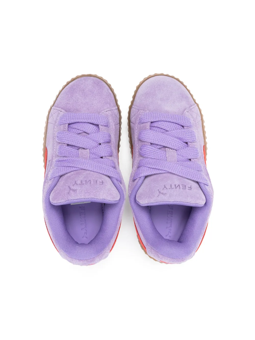 Puma Kids x Fenty Creeper Phatty suède sneakers Paars