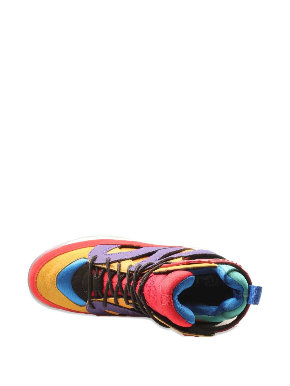 Ewing Multicoloured Cut-out Trainers In Multi