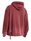 Ksubi Box-logo hoodie - Red