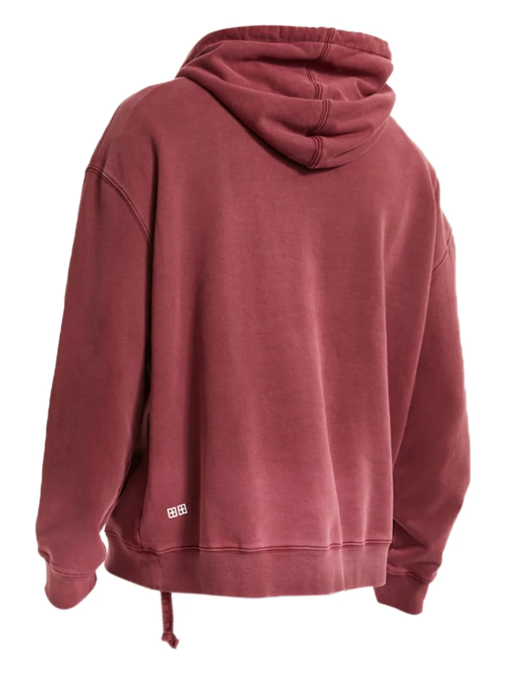 Ksubi Hoodie met Box-logo Rood