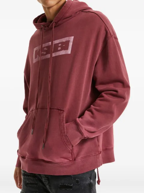 Ksubi Box-logo hoodie