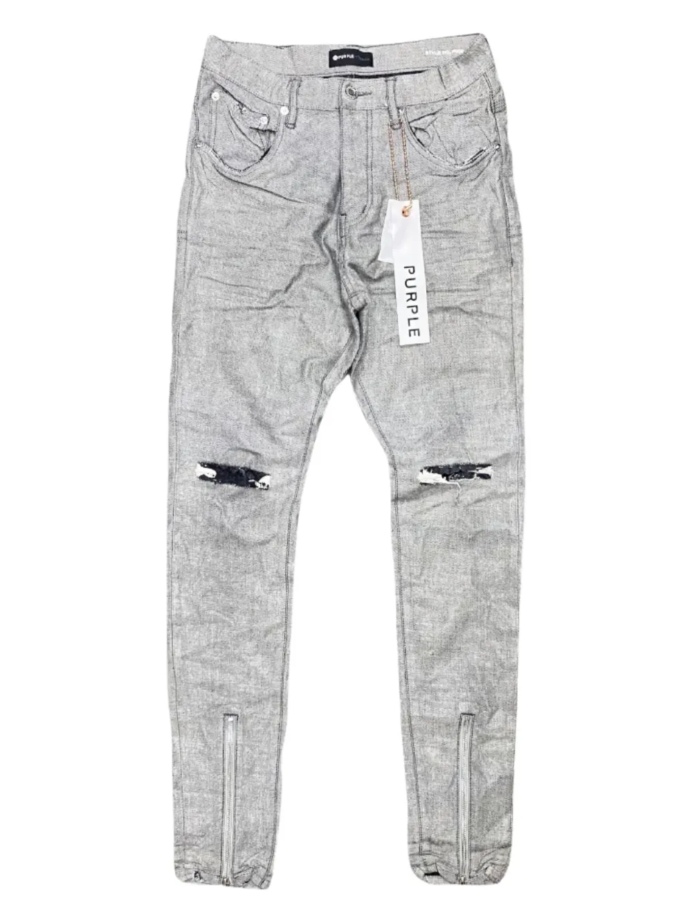 Purple Brand Reverse distressed jeans - Grijs