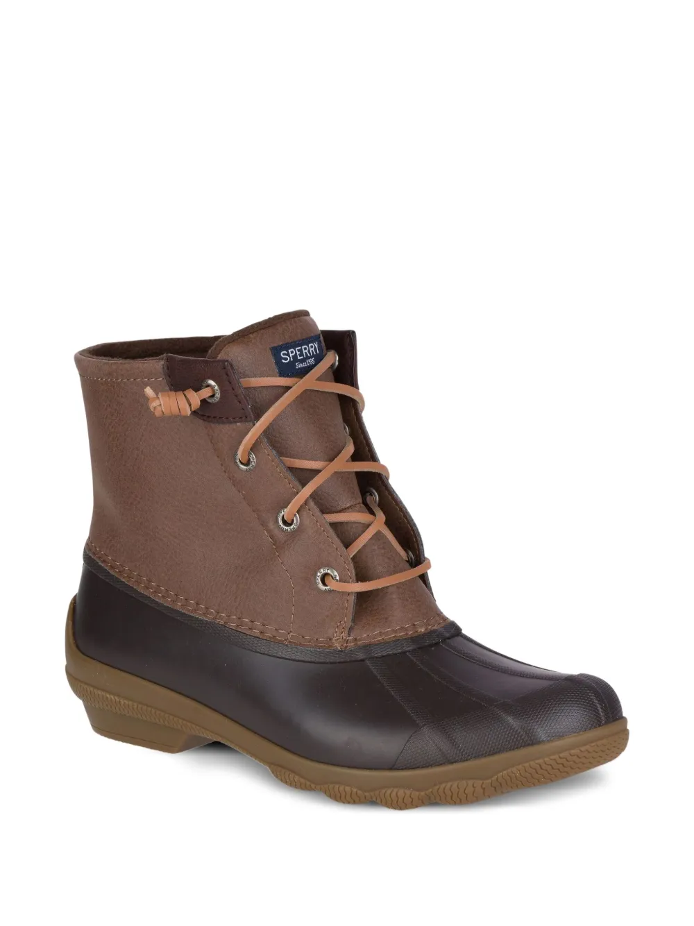 Sperry Syren Gulf Schnürstiefel Aus Gummi In Brown