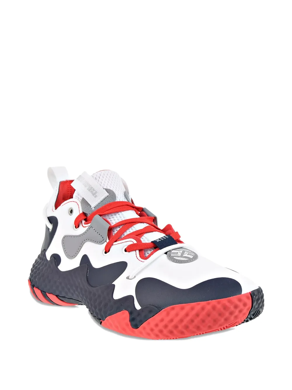 adidas Harden Vol. 6 "Cloud White/Vivid Red/Legend I" sneakers | Low-Tops | Image 2