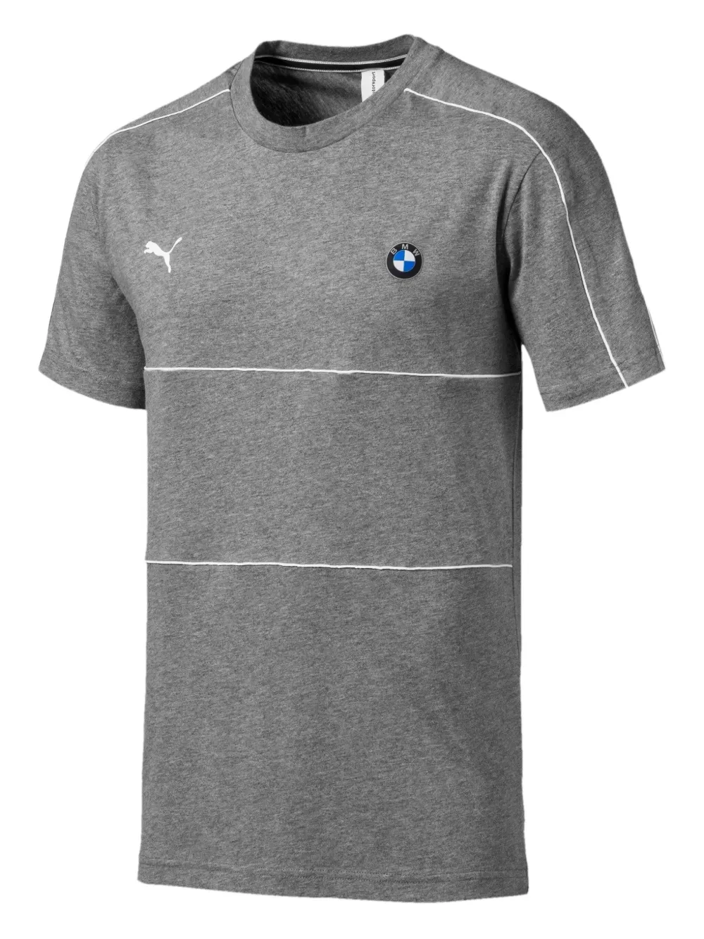 PUMA x BMW Motorsport T7 "Grey" T-shirt | Grey | Image 1