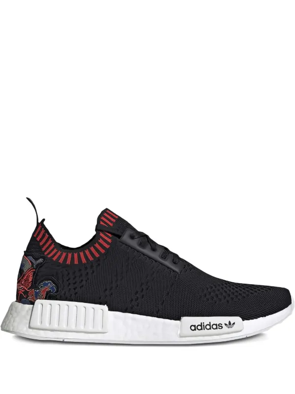 Adidas NMD R1 Primeknit Sneakers Black FARFETCH IN