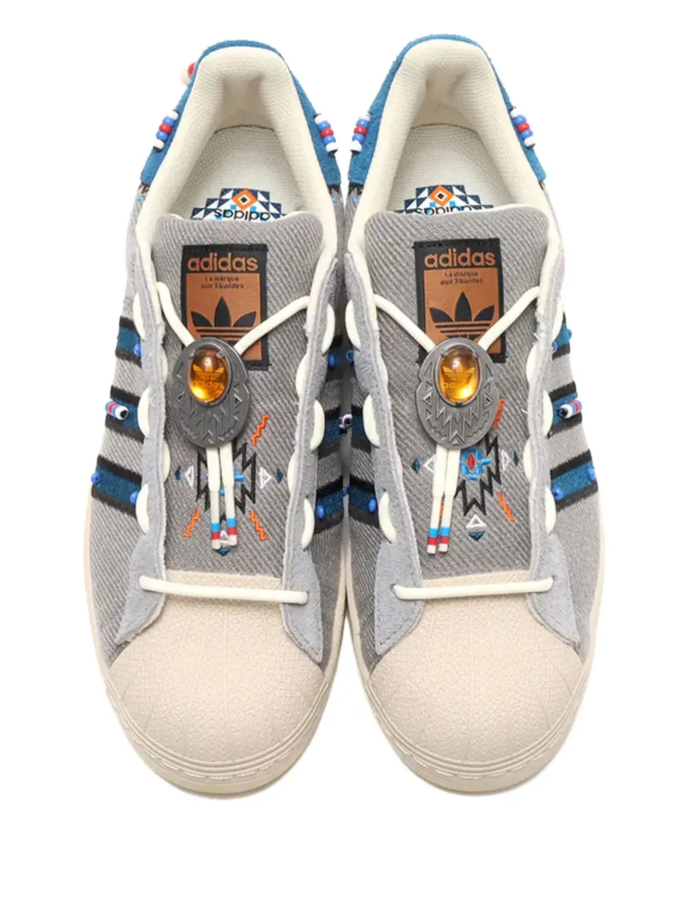 adidas Superstar slip-on sneakers Grey