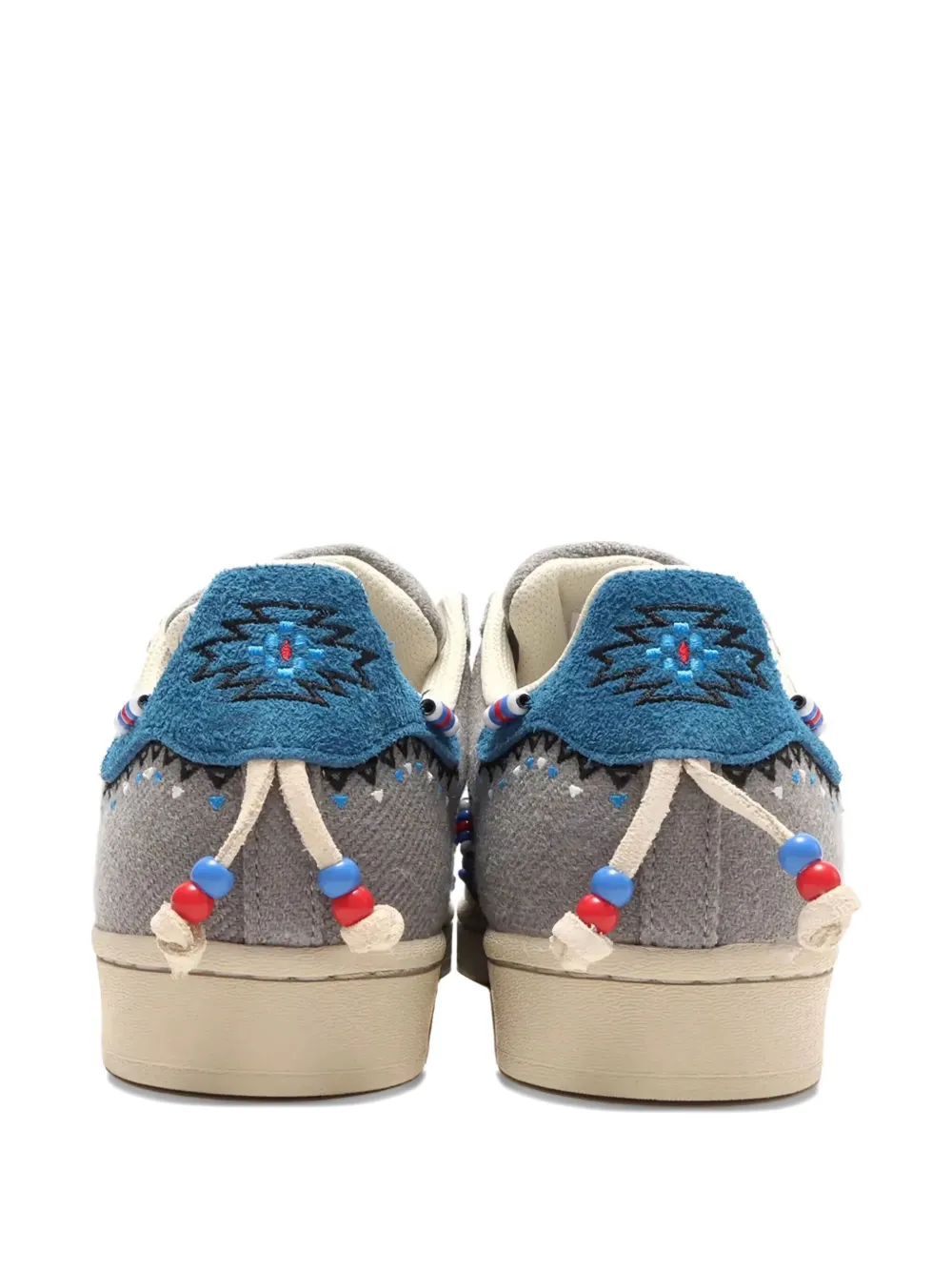 Adidas Originals Superstar Slip-on Sneakers In Gray