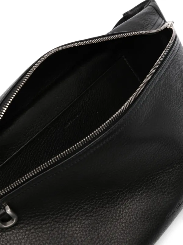 ショルダーバッグ RICK OWENS DRKSHDW Belt Bag Rick Owens Bumbag Leather Belt Bag | Black | FARFETCH